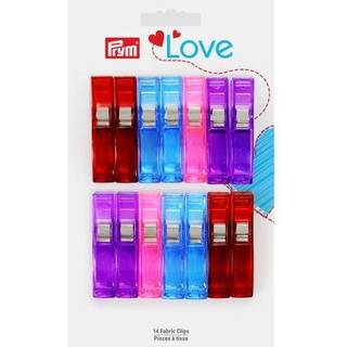 Prym elsker store stofklip flerfarvet