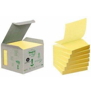 Post-it Recycled Z-notes 76x76mm 12 blokke + 1 Millenium dispenser