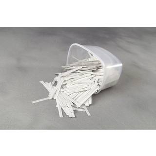 Gun clips 125mm hvid, 1000 stk