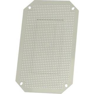 Fibox Montageplade perforeret 380x280x3mm
