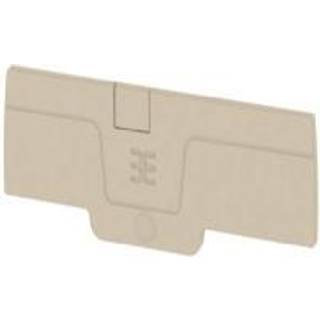 Weidmüller Endeplade aep dt 2.5 3c beige