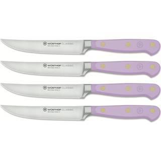 Wüsthof Classic Colour Steakknive 4-pak - Knive Stål Purple Yam - 1061760402