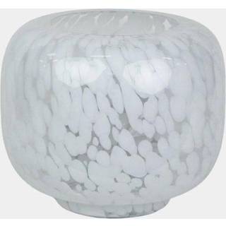 Olsson & Jensen Leo lysestage/vase Ø23,5 cm Hvid