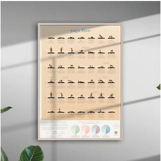 Calm Club Yoga Flow Poster - Plakat