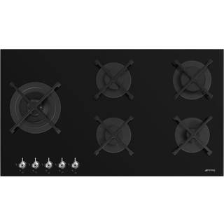 SMEG PV395LN Kogeplade Sort