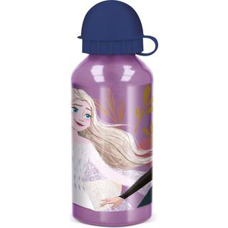 Disney Frozen Drikkedunk 400 ml Aluminium, Sort