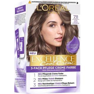 L’Oréal Paris Excellence Cool Creme Coloration 7.11 Ultrakølig mellemblond