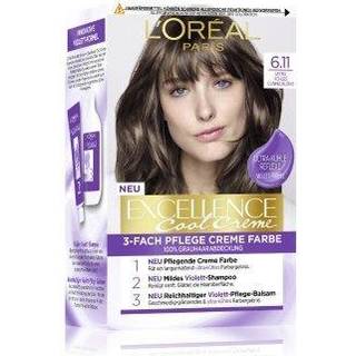 L’Oréal Paris Excellence Cool Creme 6.11 Ultrakølig mørkeblond
