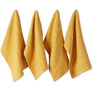 DII SOLID HONEY GULD GULD Vinduespude Terry Vittowel 4 Piece