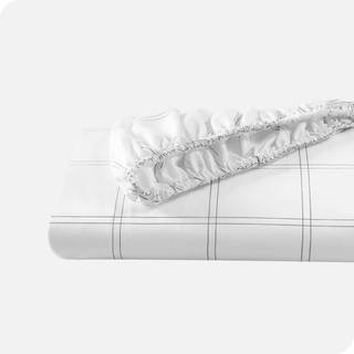 Bare hjem monteret nederste ark Queen Størrelse - Premium 1800 Microfiber - Ultra -Soft Hotel Luxury - Deep Pocket - Holdable and Langing (Queen