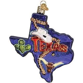 Old World Christmas Ornaments: United States Glass Bl?st ornamenter til juletr? Texas