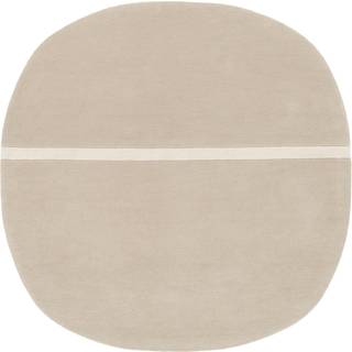 Normann Copenhagen Oona Gulvtæppe 140 x 140 cm Sand