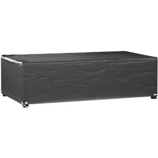 havemøbelovertræk 125x70x35 cm 8 øjer rektangulært