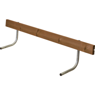 Plus Ryglæn til Classic Bord/Bænkesæt - 177 cm - Teak - 185890-17