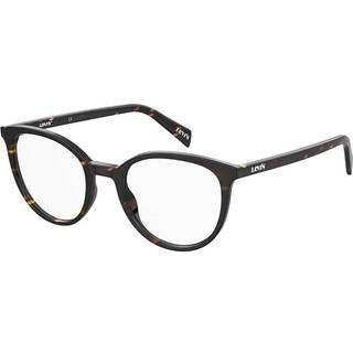 Levi&#39;s LV 1019 086 51 Briller Kvinder Tortoiseshell - Dark Tortoise - 51mm