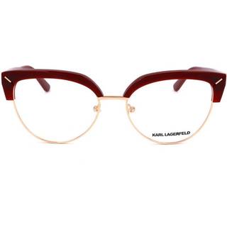 Karl Lagerfeld KL6054 604 54 Briller Kvinder Burgunder - Burgundy Gold - 54mm