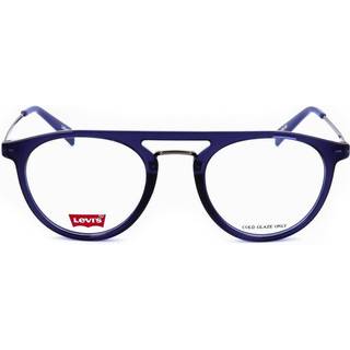 Levi&#39;s LV 1001 PJP 49 Briller Mænd Blue - Transparent Blue - 49mm