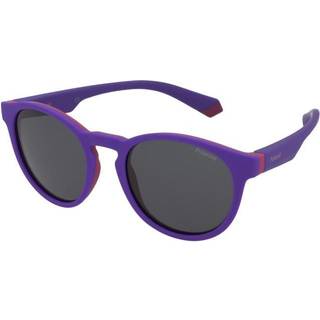 Polaroid Børn PLD 8048/S 848/M9 Solbriller Plast Lilac Grå Rund