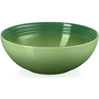 Le Creuset Signature serveringsskål bamboo green 24 cm