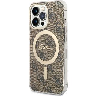 Guess iPhone 13 Pro / 13 brun hardcase 4G MagSafe