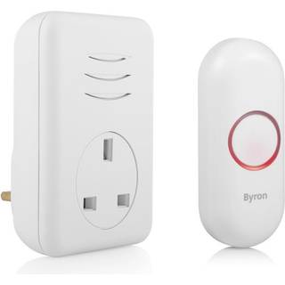 Byron Wireless Doorbell Plug-in 230V - Hvid