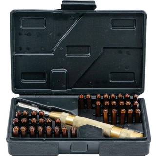 BGS Tal/bogstaver 4mm slagstempel sæt 36 dele