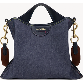 Handbag - Blue - --