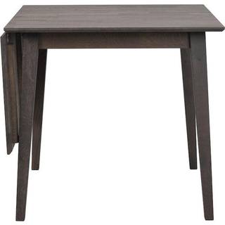 Rowico Filippa klapbord (brunlakeret eg, L80 x B80 cm)