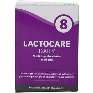 Lactocare Daily Kosttilskud 60 stk + FRI FRAGT