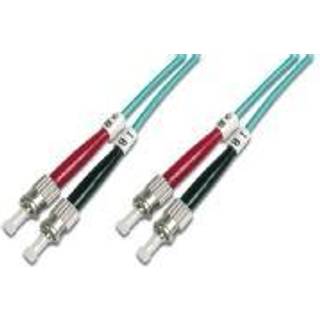 DIGITUS patch cable - 10 m - aqua - Blå - 10 meter