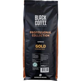 6 x Black Coffee Gold kaffe hele bønner 1 kg