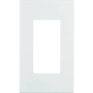 Leviton 80301-W 80301-SW 1-binde Decora Plus Wallplate Screwless Snap-On Mount White