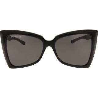 Balenciaga BB0174S 001 57 Solbriller Kvinder Black - Black - 57mm