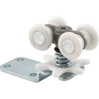 Prime-line N 6724 Pocket Door Roller Assembly med firehjul (enkelt pakke)