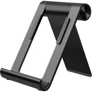 WERGON - Ydun - iPhone / Smartphone / Tablet - Aluminium Foldbar Design holder op til 7" - Sort