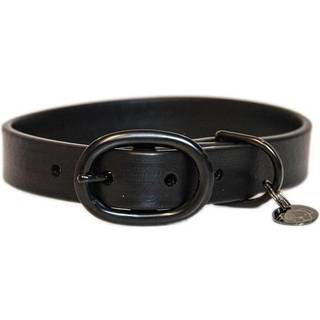 Kentucky Dog Collar Soft Rubber - Sort - XS 37 cm