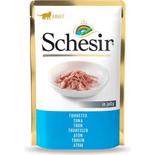 Schesir Cat Complete & Balanced Tuna in Jelly 187.65 DKK/1 kg (12 x 85.0g)