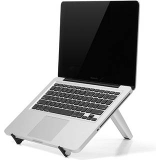 WERGON - Nor - iPhone / tablet 7-12,9" - Laptop 9,7-15,6"- Foldbar / Transportabel - Aluminium - Sølv/hvid