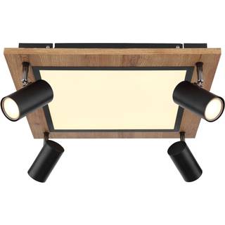 Ulla loftlampe med LED'er, 5 lyskilder, 45x45cm