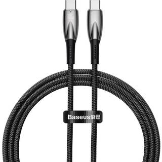 Baseus USB-C cable for USB-C Glimmer Series 100W 1m (Black)