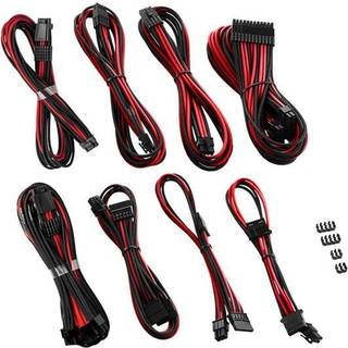 CableMod RT-Series Pro ModMesh 12VHPWR Dual Cable Kit for ASUS/Seasonic - black/red -> Forventet levering: 1-2 hverdage