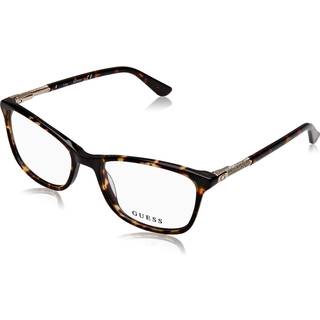 Guess Kvinde GU2658 052 Optiske stel Plast Havana Firkantet