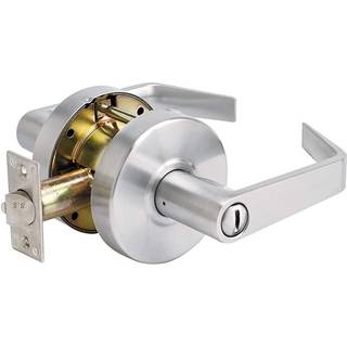 Master Lock Privacy Door Lock Commercial Lever Style Handle Brused Chrome Slchpv26d