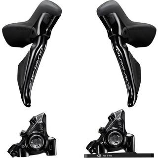 Skivebremssæt Shimano Dura-Ace ST-R9270 BR-R9270 Højre/Bag Sort