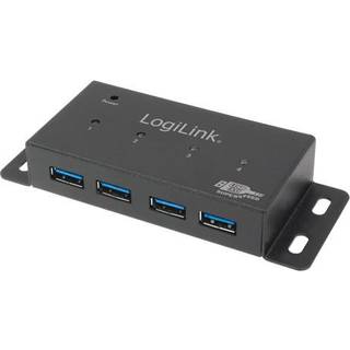 LogiLink USB 3.0 hub 4-Port metal housing USB hub - USB 3.2 - 4 ports