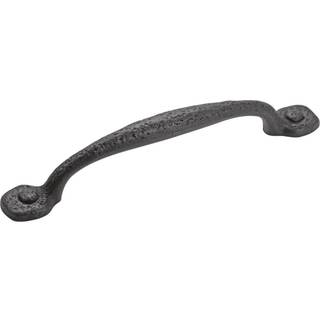 Hickory Hardware Solid Core Kitchen Cabinet tr?kker luksusskab h?ndtag hardware til d?re og kommode skuffer 8 tommer hulcentrum sort jern raffine