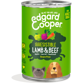 Edgard & Cooper Vådfoder Lam/Okse Adult 400g