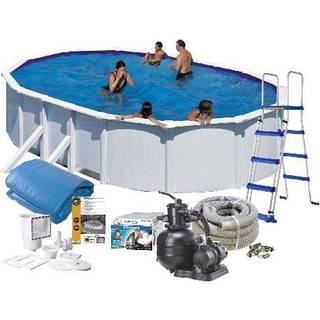 Swim & Fun Pool Basic 120 500x300 cm Sort Graphite - 2718