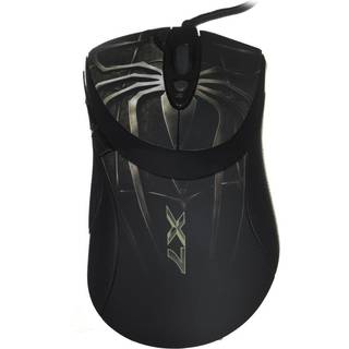 A4Tech EVO XGame Laser Oscar X747 Brown Fire - Mus - Laser - 7 knapper