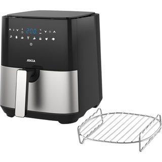 Jocca digital airfryer sort/stål 5 liter 1450 watt
